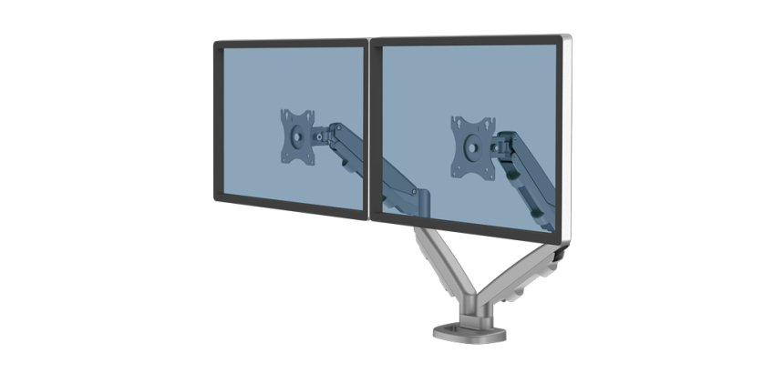 Fellowes Eppa 9683301 support d'écran plat pour bureau 101,6 cm (40") Argent