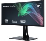 Viewsonic VP3881A pantalla para PC 96,5 cm (38") 3840 x 1600 Pixeles Quad HD+ LED Negro
