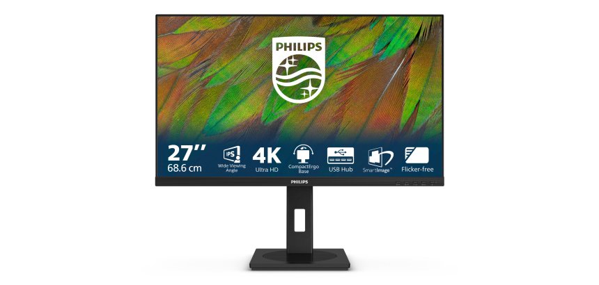 Philips 3000 series 27B1N3800/00 écran plat de PC 68,6 cm (27") 3840 x 2160 pixels 4K Ultra HD LCD Noir