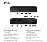 HP E07KVAT PC/stazione di lavoro Copilot+ PC Intel Core Ultra 7 356H 16 GB DDR5-SDRAM 512 GB SSD Windows 11 Pro Mini PC AI PC