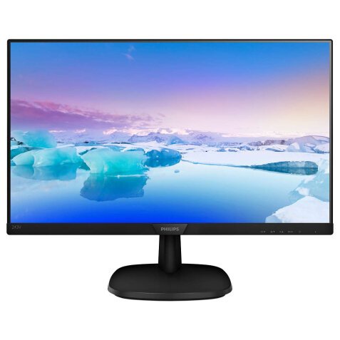 Philips V Line Monitor LCD Full HD 243V7QDSB/00, 60,5 cm (23.8"),Negro