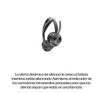 HP Poly Voyager Focus 2-M USB-C-C Headset USB-C/A Adapter Charging Stand