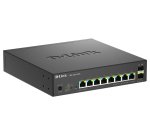 D-Link DMS-1250-10SPL Géré L2/L3 2.5G Ethernet (100/1000/2500) Connexion Ethernet, supportant l'alimentation via ce port (PoE) Noir