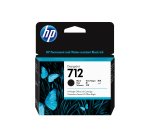 HP Cartouche d'encre DesignJet 712, noir, 80 ml