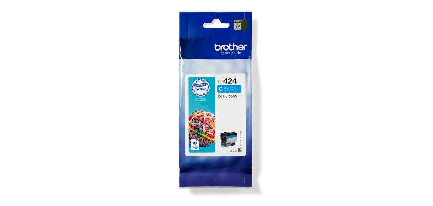 Brother LC424C cartucho de tinta 1 pieza(s) Original Cian