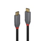 Lindy Câble USB 3.2 type C vers C, 20Gbit/s, 100W, PD, Anthra Line, 1m