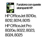 HP Confezione da 4 cartucce di inchiostro nero, ciano, magenta, giallo originali 912