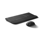 HP MultiDvcDuMdMSEKBCombowPR585C FR clavier Souris incluse maison/bureau RF sans fil + Bluetooth Noir