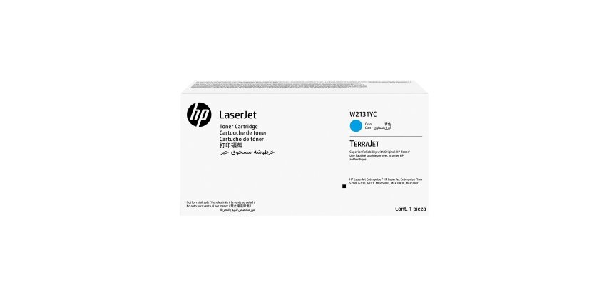 HP Cartuccia Toner originale ciano ad uso contrattuale LaserJet W2131YC
