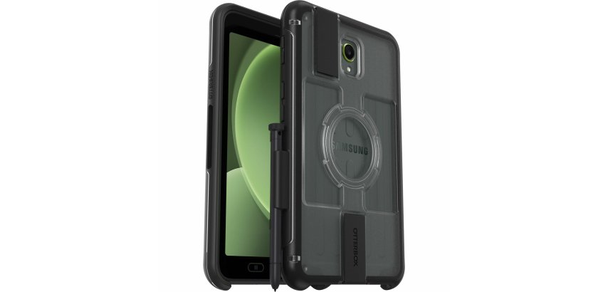 OtterBox Universe Series Hülle für Galaxy Tab Active 5, transparent/schwarz