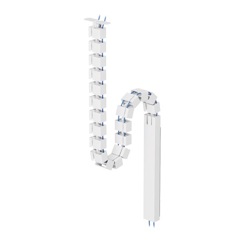 Neomounts ADS06-133WH Organizador vertebral de cables - fijación con tornillos - universal