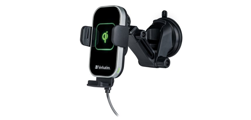 Verbatim FWC-03 Pro Qi Fast Wireless Autoladegerät retail Noir