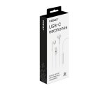 Celly UP1100TYPECWH headphones/headset Wired In-ear Calls/Music USB Type-C White