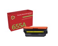 Everyday™ Yellow Remanufactured Toner by Xerox compatible with HP 655A (CF452A), Standard capacity
