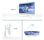 Philips Evnia 5000 27M2C5501/00 écran plat de PC 68,6 cm (27") 2560 x 1440 pixels Quad HD LCD Blanc