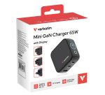 Verbatim 30238 Universal Mobile Device Charger Black Fast Charging Indoor