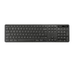 Targus EcoSmart AKB873FR clavier Universel RF sans fil + Bluetooth AZERTY Français Noir