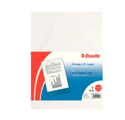 Esselte Busta "U" PPL lucido - f.to 21 x 29,7 cm - conf.25 pz