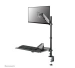 Neomounts DS90-325BL1 Station de travail assis-debout pour bureau 17-32" - ressort à gaz