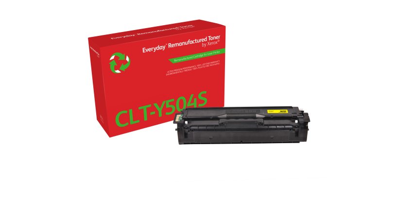 Toner rigenerato EverydayTM di Xerox Giallo compatibile con Samsung CLT-Y504S, Capacità standard