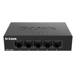 D-Link DGS-105GL/E switch No administrado Gigabit Ethernet (10/100/1000) Negro
