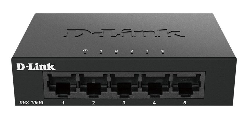 D-Link DGS-105GL/E switch No administrado Gigabit Ethernet (10/100/1000) Negro