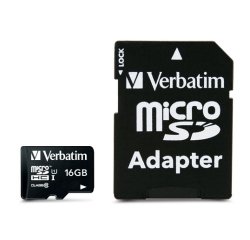 Verbatim - carte mémoire flash - 16 Go - micro SDHC