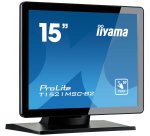 iiyama ProLite T1521MSC-B2 écran plat de PC 38,1 cm (15") 1024 x 768 pixels XGA LED Écran tactile Dessus de table Noir