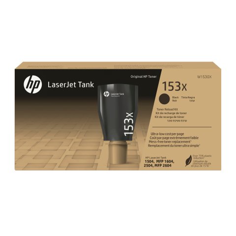 HP Kit de recarga de tóner Original 153X LaserJet Tank negro