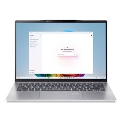 Acer Swift 14 AI SF14-61T-R9Z8 Copilot+ PC AMD Ryzen AI 9 365 Computer portatile 35,6 cm (14") Touch screen WUXGA 32 GB LPDDR5x-SDRAM 1 TB SSD Wi-Fi 7 (802.11be) Windows 11 Home Argento