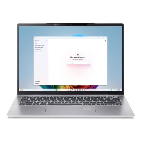 Acer Swift 14 AI SF14-61T-R9Z8 Copilot+ PC AMD Ryzen AI 9 365 Laptop 35.6 cm (14") Touchscreen WUXGA 32 GB LPDDR5x-SDRAM 1 TB SSD Wi-Fi 7 (802.11be) Windows 11 Home Silver