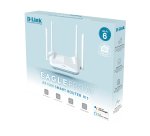 D-Link EAGLE PRO AI AX1500 Smart Router routeur sans fil Gigabit Ethernet Bi-bande (2,4 GHz / 5 GHz) Blanc