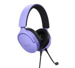 Trust GXT 489P FAYZO Headset Wired Head-band Gaming Black, Purple