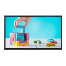 Philips E-Line 65BDL4152E/00 Écran plat de signalisation numérique 165,1 cm (65") Wifi 400 cd/m² 4K Ultra HD Noir Écran tactile Intégré dans le processeur Android 18/7