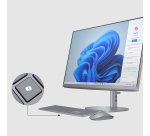 HP OmniStudio X 32-c0011nl Intel Core Ultra 7 155H 80 cm (31.5") 3840 x 2160 Pixel PC All-in-one 16 GB DDR5-SDRAM 1 TB SSD Windows 11 Home Wi-Fi 6E (802.11ax) AI PC Argento