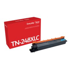 XEROX Everyday™ high capacity cyan toner equivalent to Brother TN248XLC for laser printer