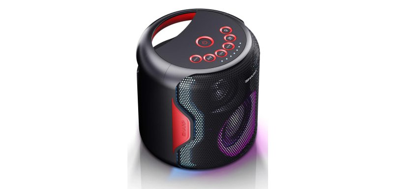 Sharp PS-921 portable/party speaker 2.1 portable speaker system Black