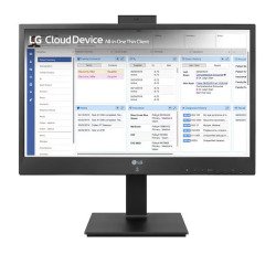 LG 24CR661N-2P Intel® Pentium® N6005 60.5 cm (23.8") 1920 x 1080 pixels All-in-One thin client 8 GB DDR4-SDRAM 16 GB eMMC Windows 10 IoT Enterprise Wi-Fi 6 (802.11ax) Black