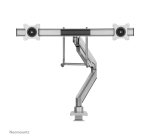 Neomounts NM-D775DXSILVER Monitor arm 10-32" - gas spring - Topfix - 180°-stop
