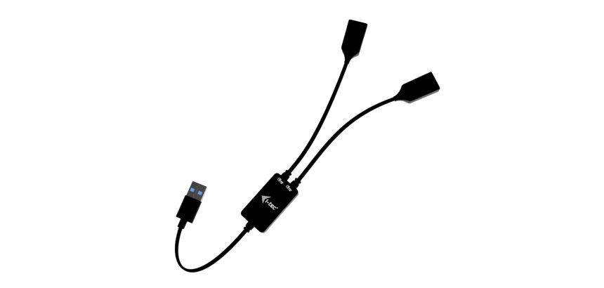 i-tec USB-A Cable HUB 2 port (2x USB-A)