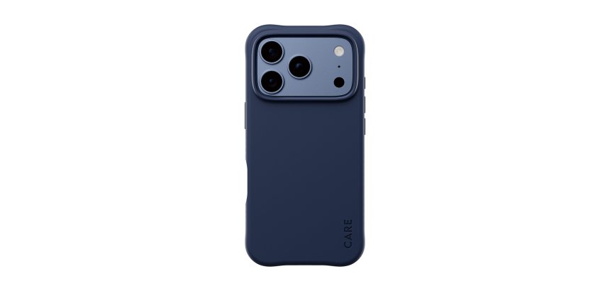 PanzerGlass CARE™ by ® Samba Case Italian Blue w. MagSafe iPhone 2026 Pro | 17 Pro mobiele telefoon behuizingen Hoes Transparant