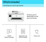 HP OfficeJet Pro 9720e Wireless All-in-One Color Printer, Two-sided printing; Copier, Scanner