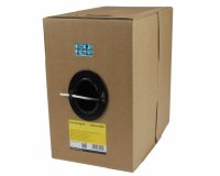 StarTech.com Bulkrol Cat 5e Ethernet kabel - CMR geclassificeerd -304,8 m - massief - wit