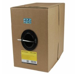 StarTech.com Bulkrol Cat 5e Ethernet kabel - CMR geclassificeerd -304,8 m - massief - wit