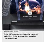 Samsung Soundbar HW-Q800H/XC, Audio 5.1.2 canali, potenza 400W, Active Voice Amplifier Pro, Bluetooth 5.3, Q-Symphony, Wireless Dolby Atmos, 2026
