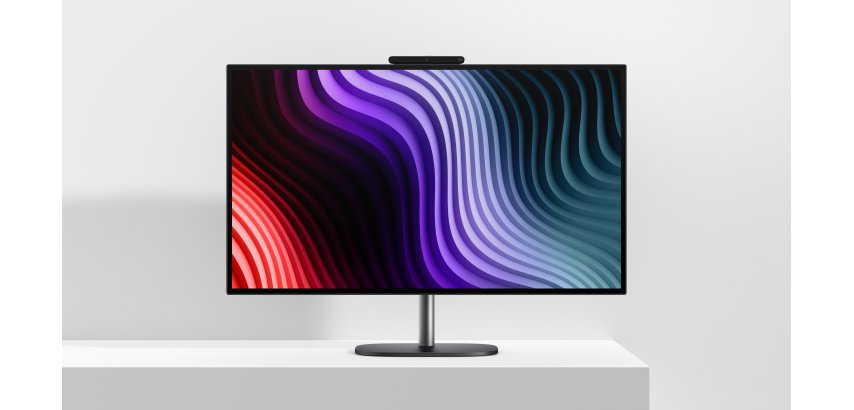 HP E4ET3EA All-in-One PC Copilot+ PC Intel Core Ultra 7 356H 68,6 cm (27") 2560 x 1440 Pixel PC All-in-one 16 GB DDR5-SDRAM 1 TB SSD Windows 11 Home Wi-Fi 7 (802.11be) Nero, Grigio