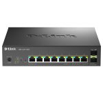 D-Link DMS-1250-10SPL Géré L2/L3 2.5G Ethernet (100/1000/2500) Connexion Ethernet, supportant l'alimentation via ce port (PoE) Noir