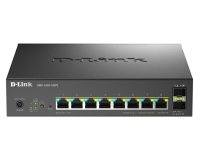 D-Link DMS-1250-10SPL Géré L2/L3 2.5G Ethernet (100/1000/2500) Connexion Ethernet, supportant l'alimentation via ce port (PoE) Noir
