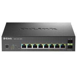 D-Link DMS-1250-10SPL Géré L2/L3 2.5G Ethernet (100/1000/2500) Connexion Ethernet, supportant l'alimentation via ce port (PoE) Noir