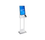 Samsung KM24C-3 En forme de kiosk 61 cm (24") LED 250 cd/m² Full HD Blanc Écran tactile Intégré dans le processeur Windows 10 IoT Enterprise 16/7